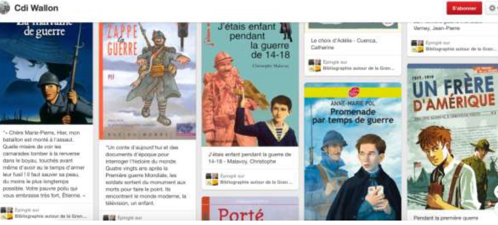 plusieurs affiches sur pinterest
